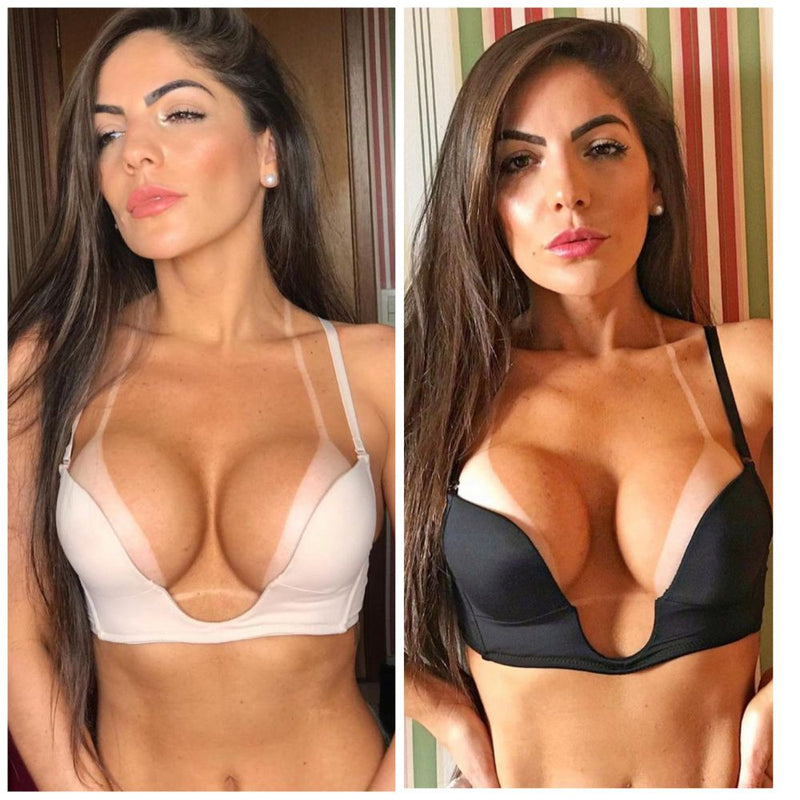 Sutiã Modelador Sem Alças Top Mágico™ – Conforto e Sustentação Invisível 🔥